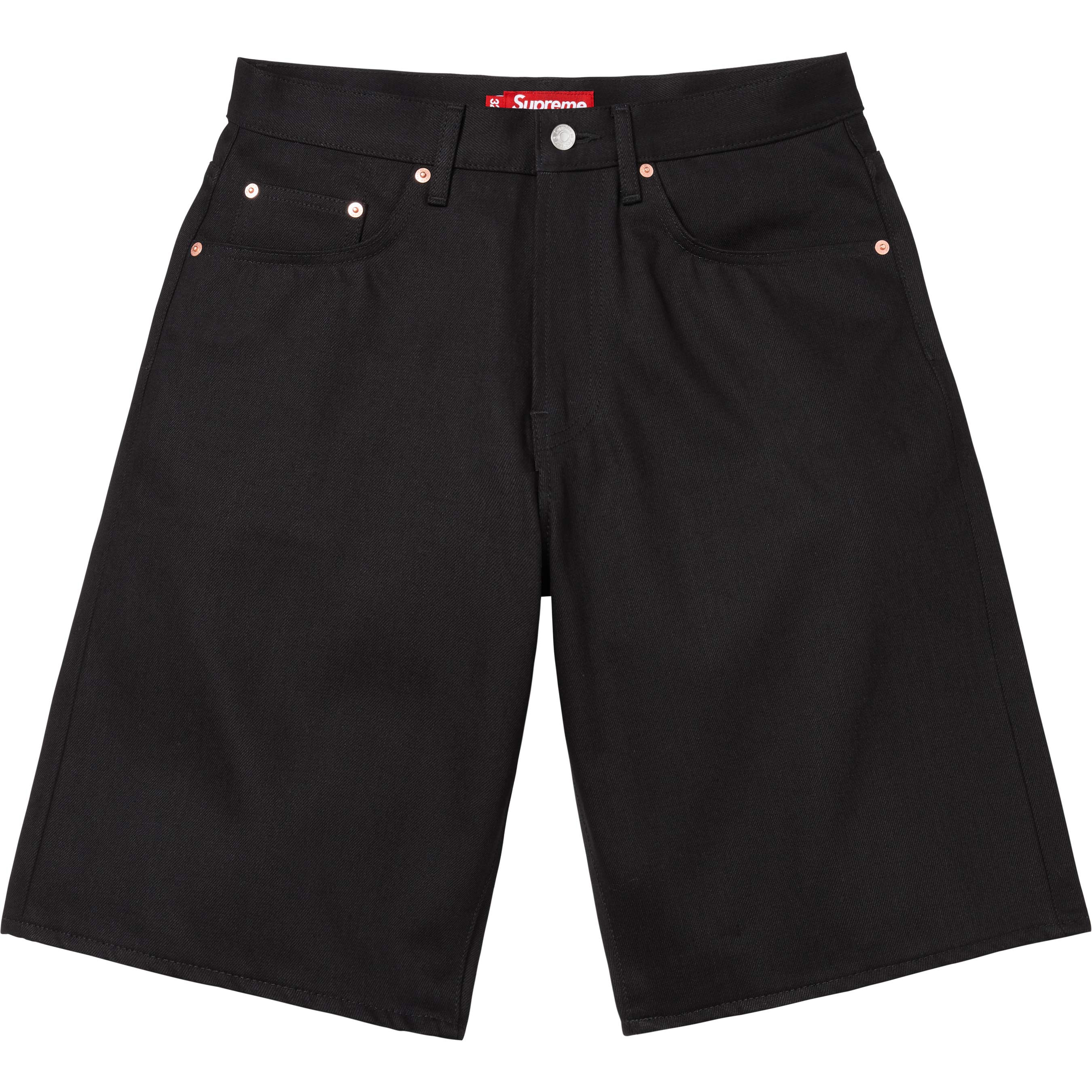 Baggy Selvedge Denim Short view 9